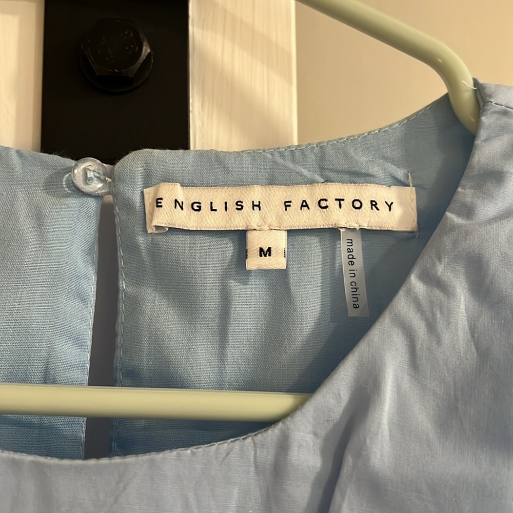 English Factory blue mini dress - Picture 2 of 2